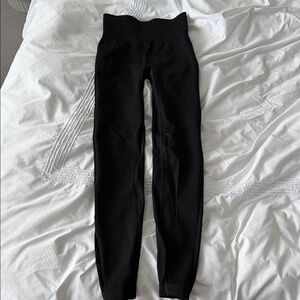 Vitality High-Waisted Black Leggings